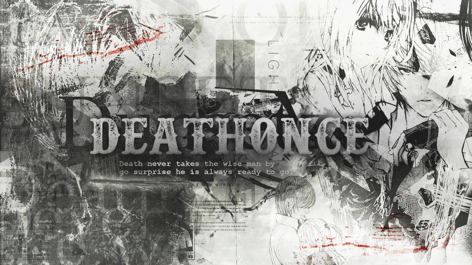 Death Once wallpaper artwork.