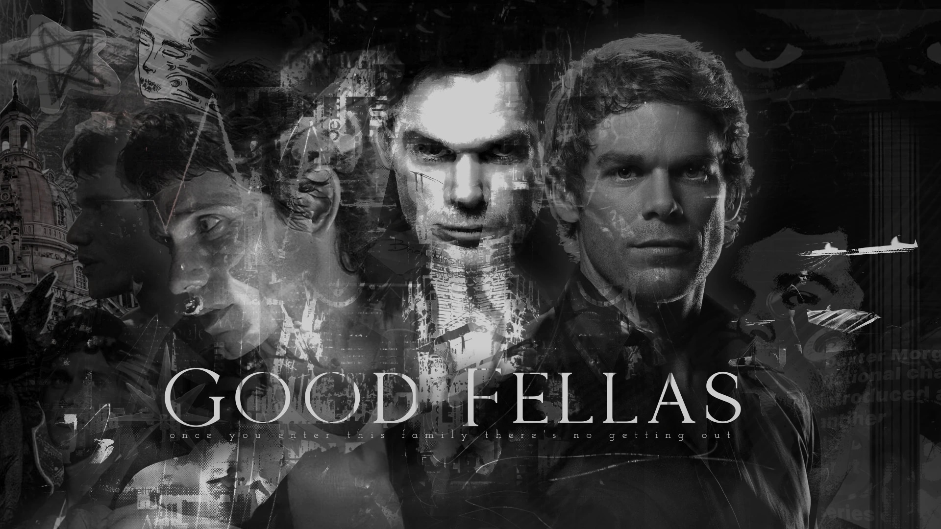 Good Fellas wallpaper artwork.