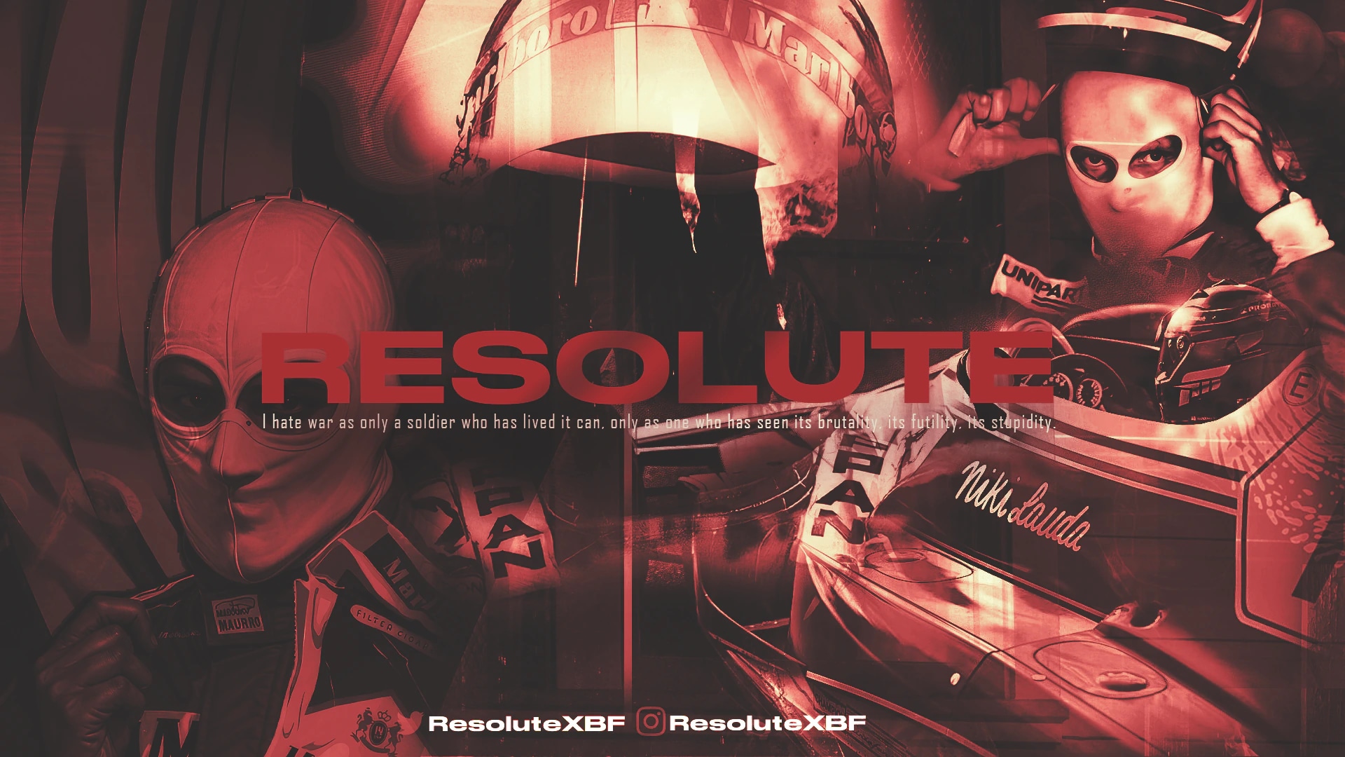 Resolute wallpaper artwork.