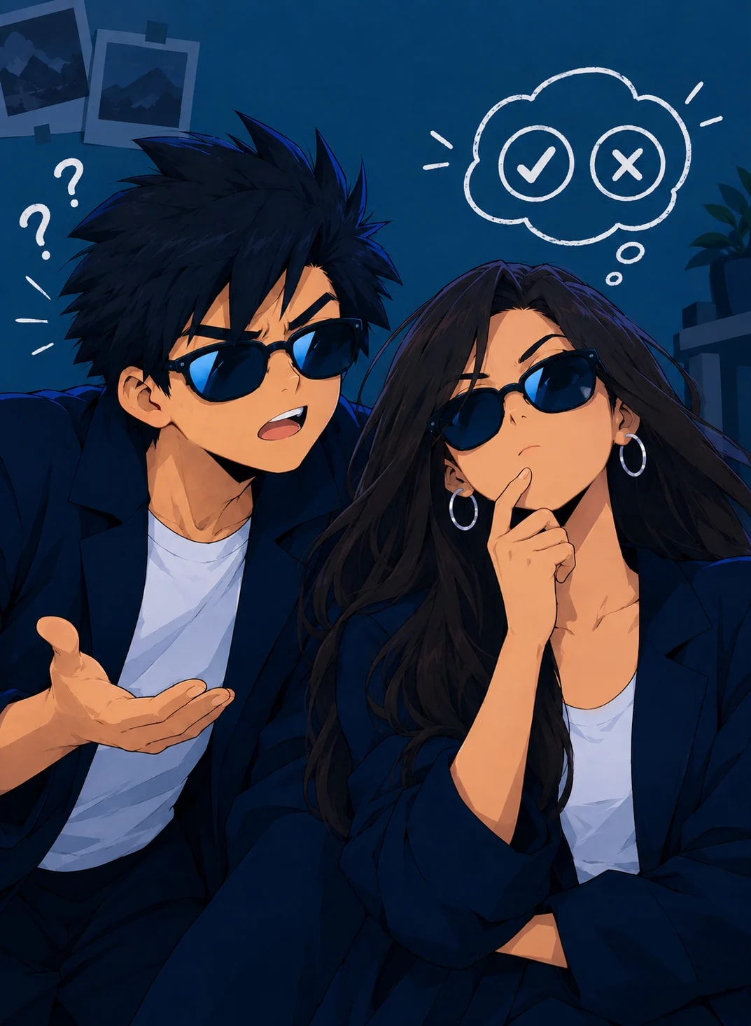 Two Fazlka players arguing over whether an answer is right or wrong